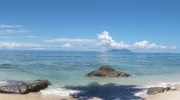 Seychellen, Mahé Nord, Beau Vallon Panorama