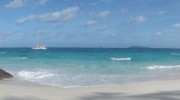 Seychellen, Praslin, Anse Lazio Panorama