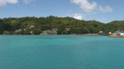 Seychellen, Praslin, Jetty Fähranleger, Chalets Cote Mer, Colibri Guesthouse_Panorama