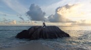 Sun Yoga La Digue Seychellen