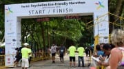 Marathon Seychellen Eco Friendly 2016 Ziel Finish