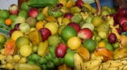 Regionale Produkte Seychellen local products Obst Früchte