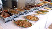 Anse Takamaka, Mahé Süd, Seychellen, Sunday Lunch Buffet at Chez Batista's Beach Restaurant