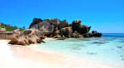 Anse Cocos, La Digue, Seychellen