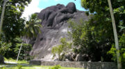 Anse Source d'Argent, La Digue, Seychellen, Giant Union Rock