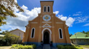 La Digue, Seychellen, Church, Kirche Notre Dame de L'Assomption