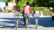 La Digue, Seychellen, Fahrradverleih, Bike Rental