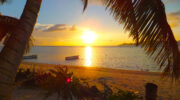 La Digue, Seychellen, Sonnenuntergang, Sunset