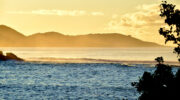 Praslin Island, Seychellen, Morgenstimmung an der Anse Consolation