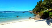Praslin Island, Seychellen, Anse La Blague