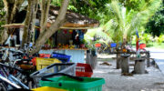 Strandbar Anse Severe La Digue Seychellen