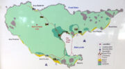 Bootsausflug zu den Riesenschildkröten auf Curieuse Island, Seychellen, Karte, Übersichtskarte, Map