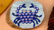 Seychellen Fauna Blaue Landkrabbe Blue Land Crab Seybrewsoma ekufex