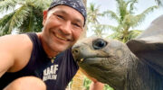 Bootsausflug, Schnorchelausflug, Sister Island, Grand Soeur, Seychellen, Riesenschildkröte und Mister Olaf