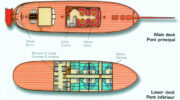 Silhouette Cruises, Kreuzfahrt Seychellen, Traditionssegler, Schoner, Sea Pearl, Deckplan