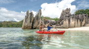 Silhouette Cruises, Kreuzfahrt auf den Seychellen, Kayak